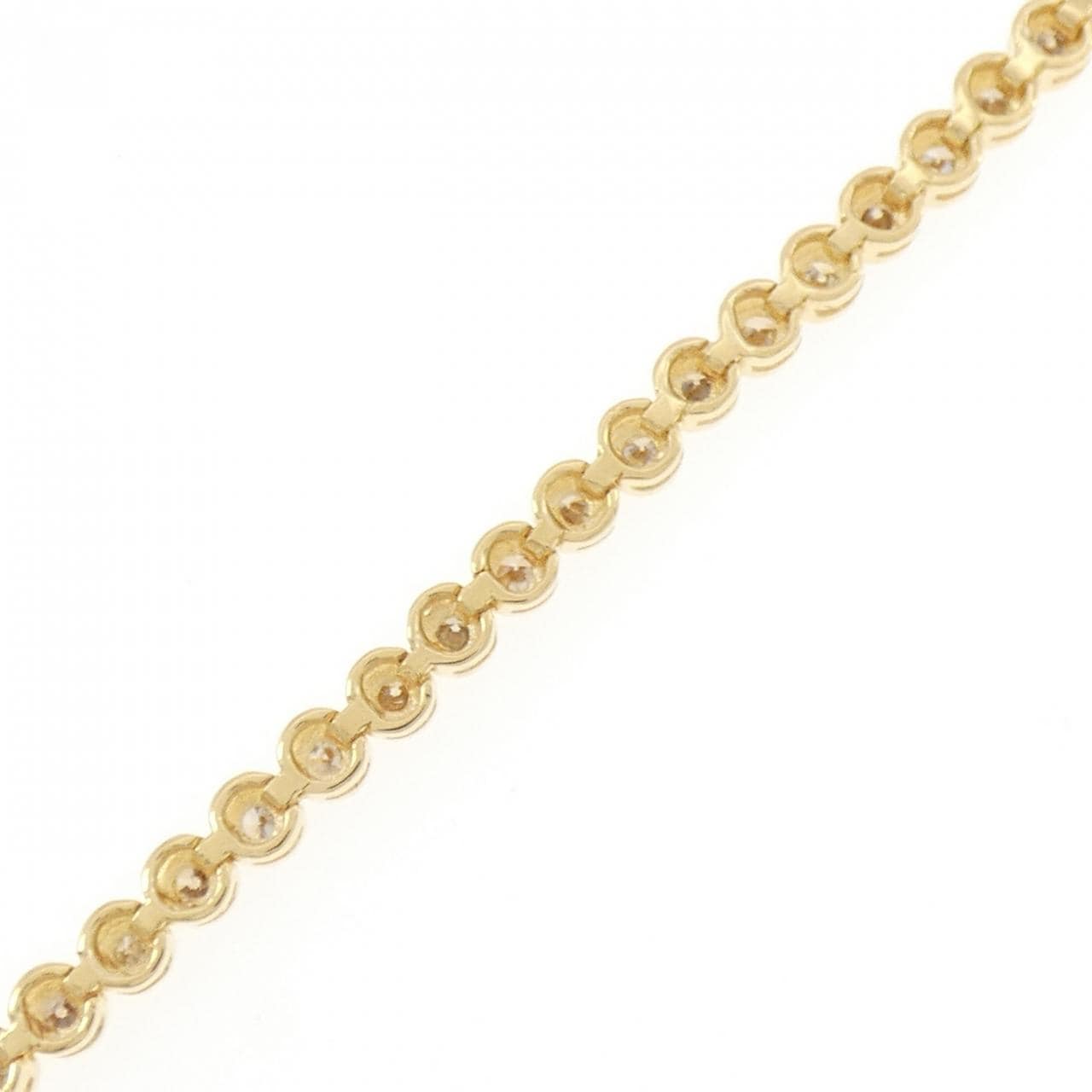 K18YG ダイヤモンド ブレスレット 2.05CT