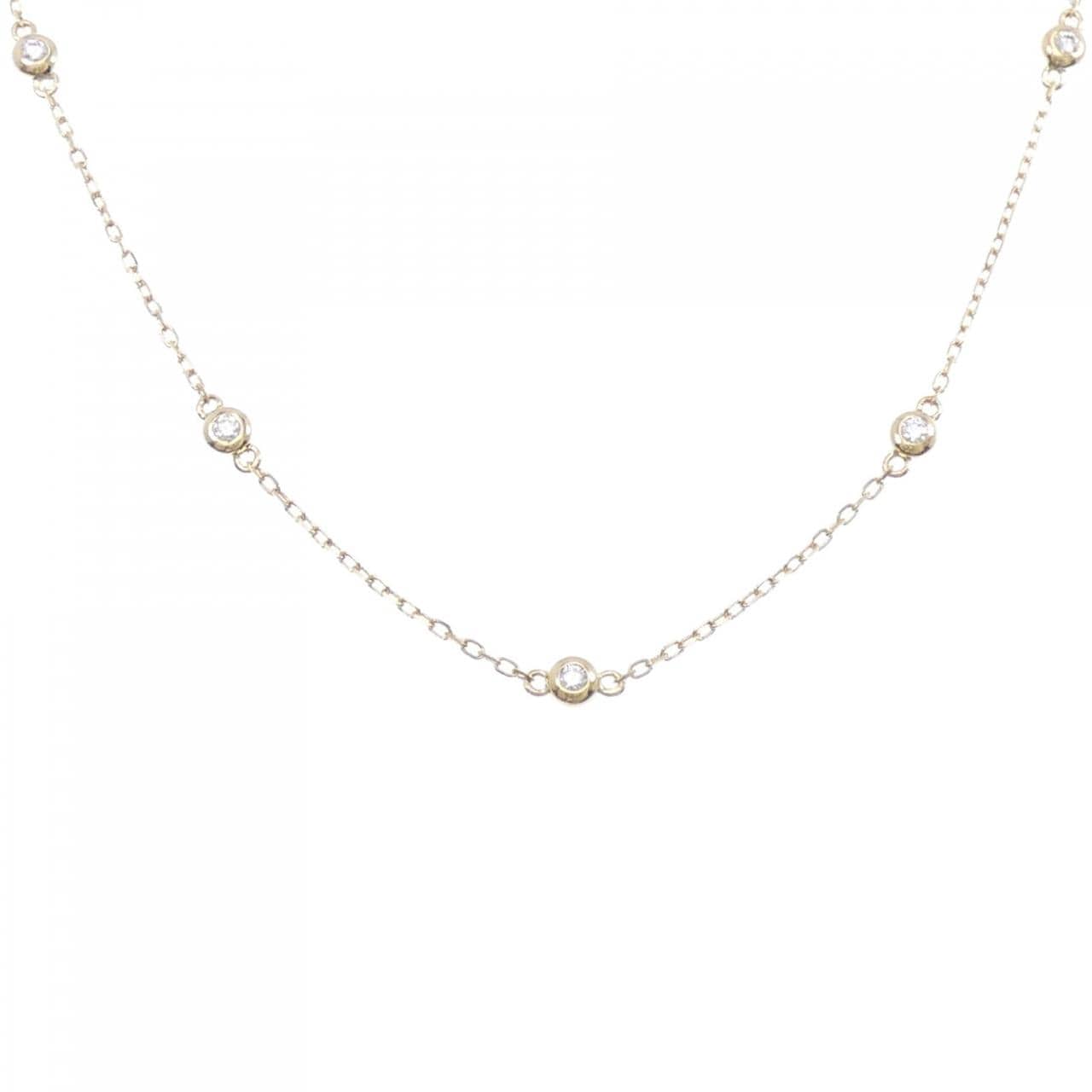 MIKIMOTO Diamond Necklace 0.26CT