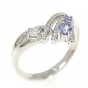 PT850 タンザナイト リング 0.12CT