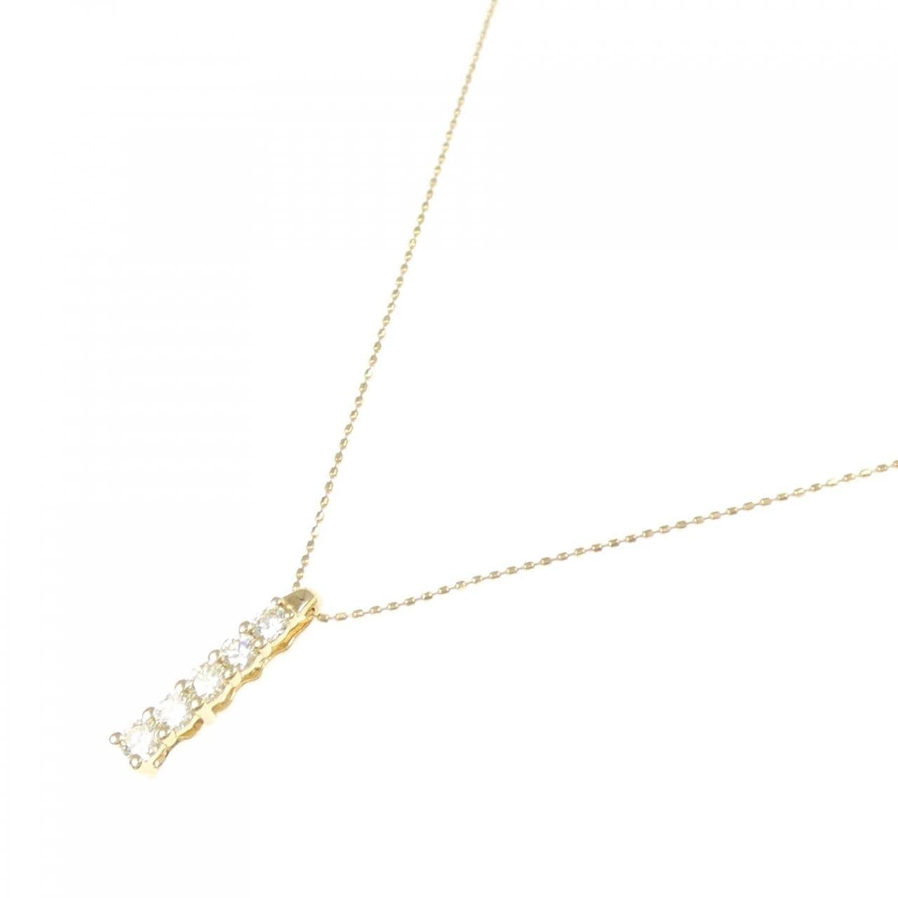 ジーエスティービー ダイヤモンド ネックレス 0.20CT