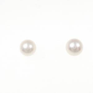 K18YG アコヤパール ピアス 7.2mm