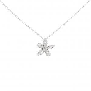 K18WG ダイヤモンド ネックレス 0.25CT
