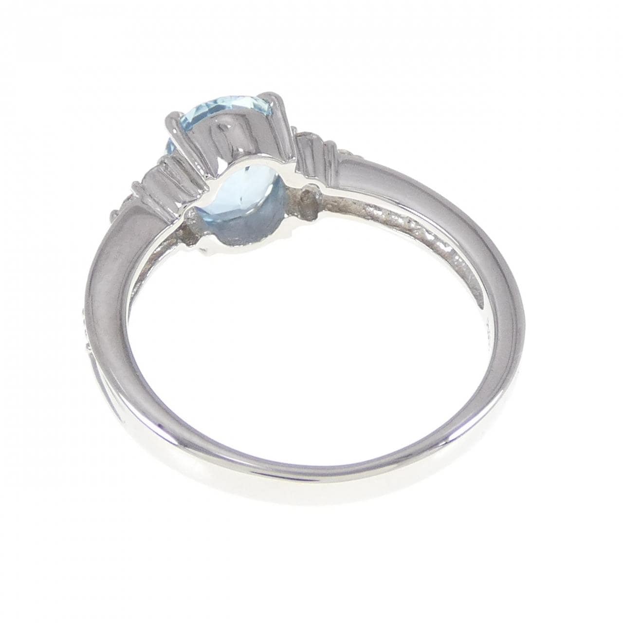 【リメイク】PT アクアマリン リング 1.39CT