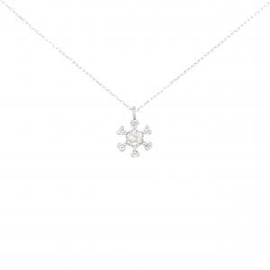 【新品】PT ダイヤモンド ネックレス 0.13CT