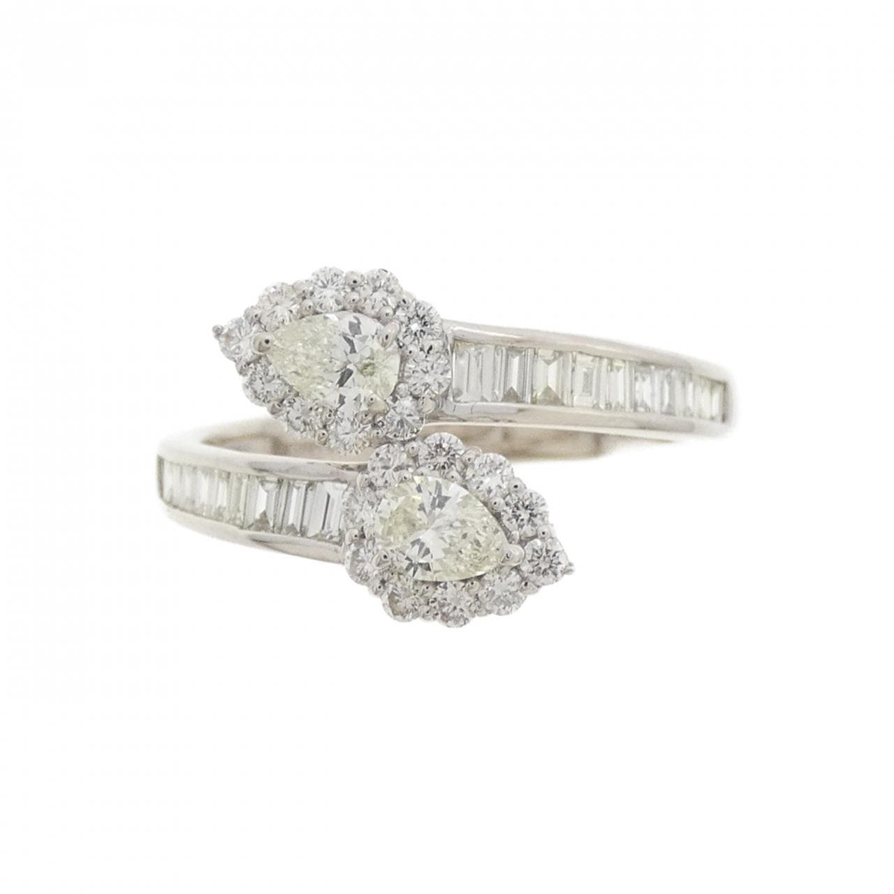 【新品】PT900 ダイヤモンド リング 0.80CT