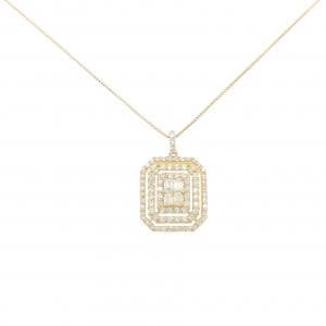 【新品】K18YG ダイヤモンド ネックレス 0.70CT