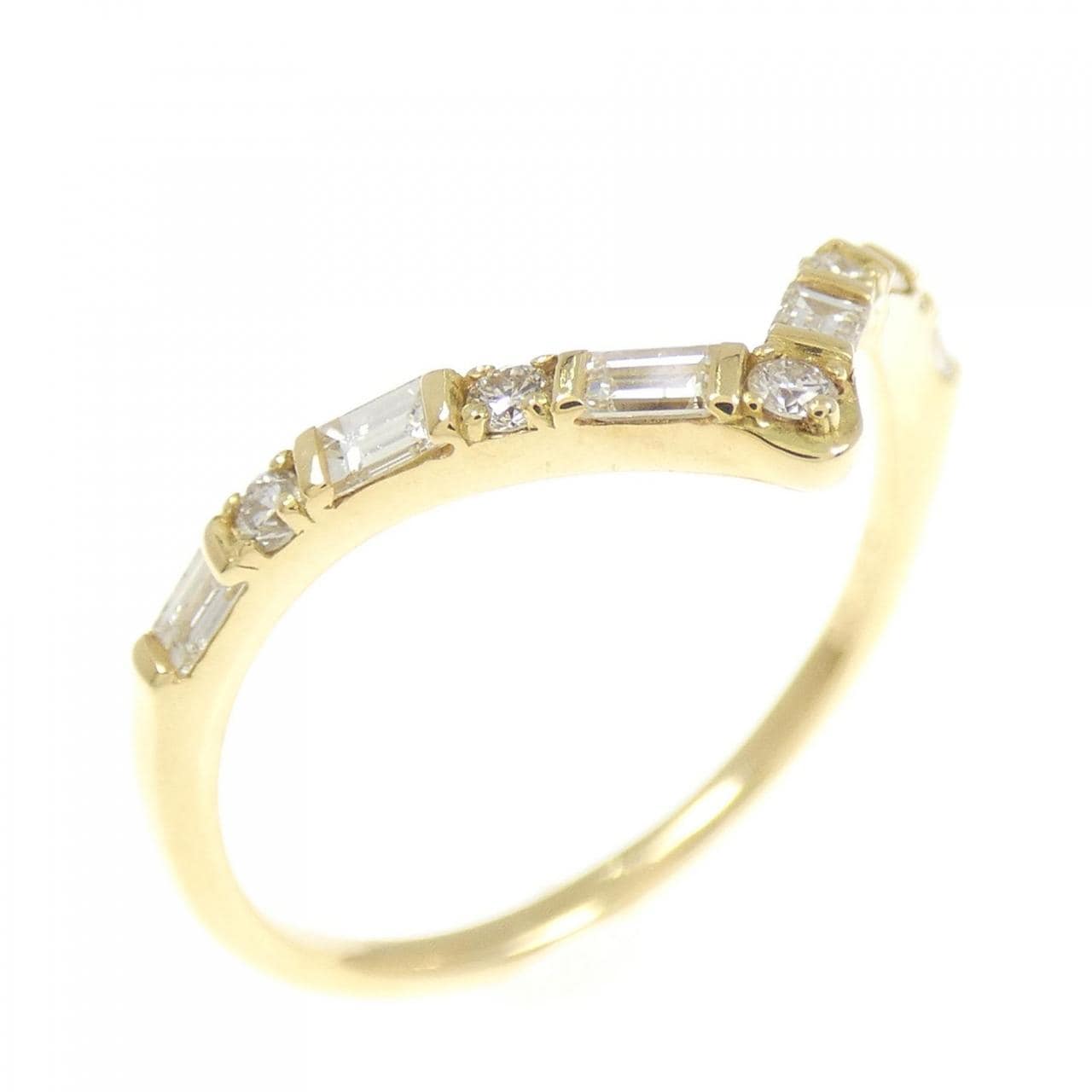 【新品】K18YG ダイヤモンド リング 0.30CT