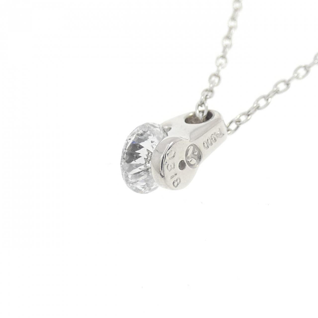 PT900/PT850 ダイヤモンド ネックレス 0.318CT