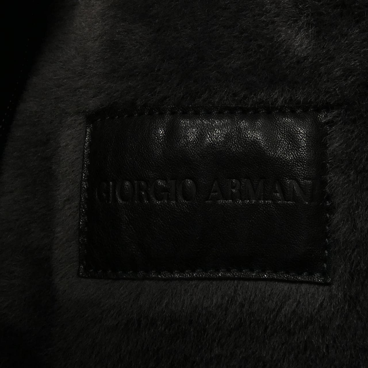 ジョルジオ アルマーニ GIORGIO ARMANI ムートンジャケット