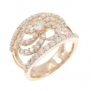K18PG ダイヤモンド リング 1.20CT