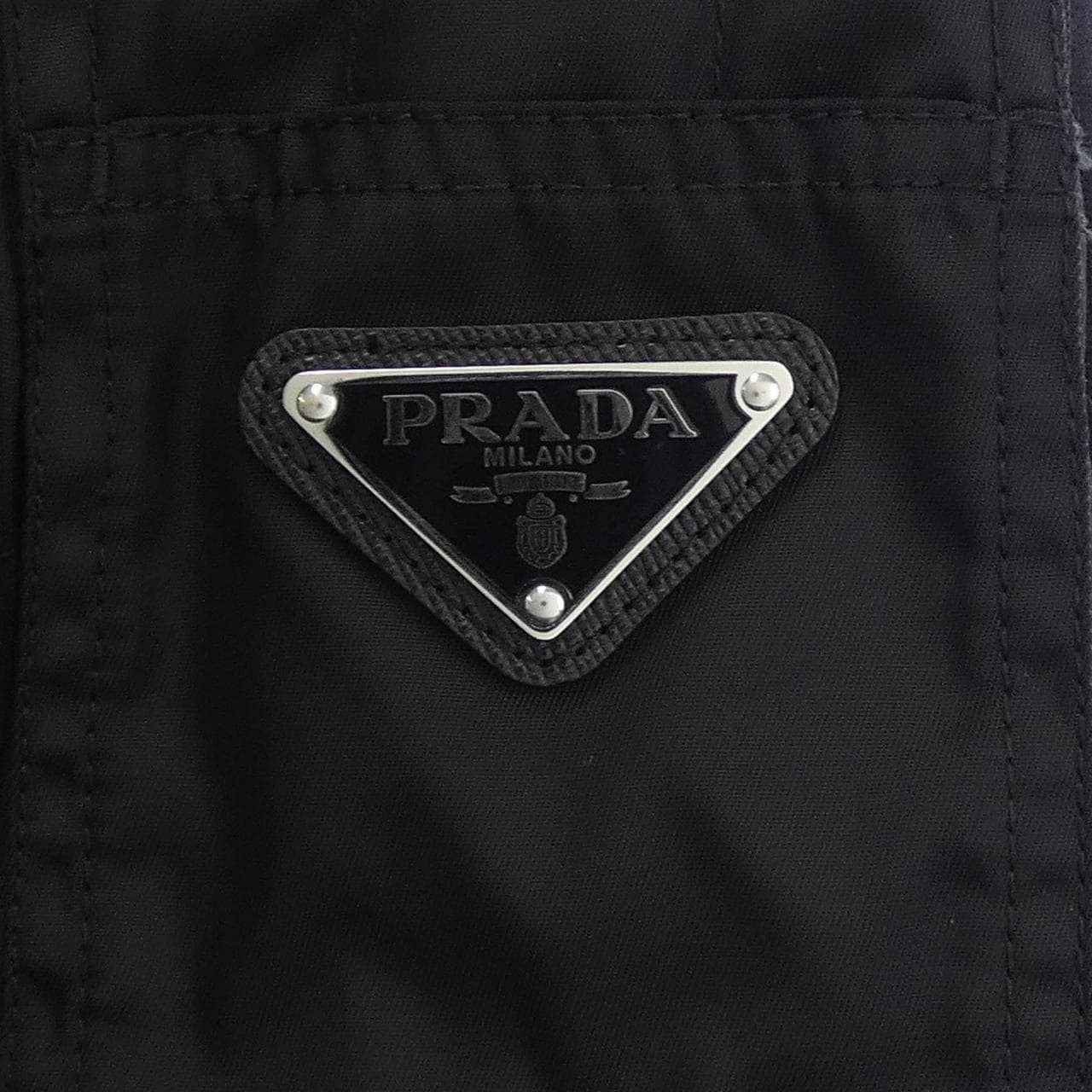 プラダ PRADA コットンフリース×RE-NYLON　フーディー　トライアングルロゴ UJL04C SOOO 11JE パーカー