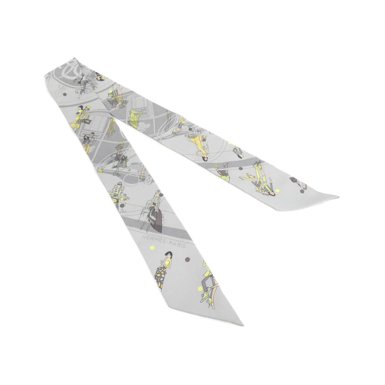 エルメス EX-LIBRIS LES PARISIENNE ツイリー 063416S スカーフ