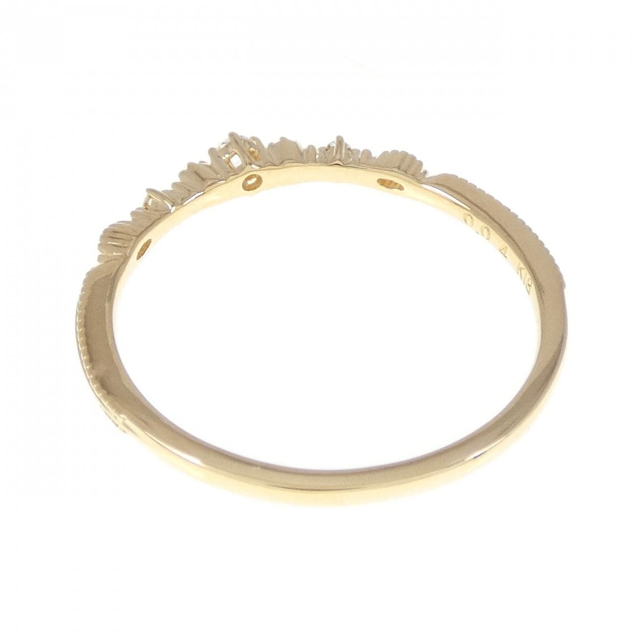 アガット ダイヤモンド リング 0.04CT