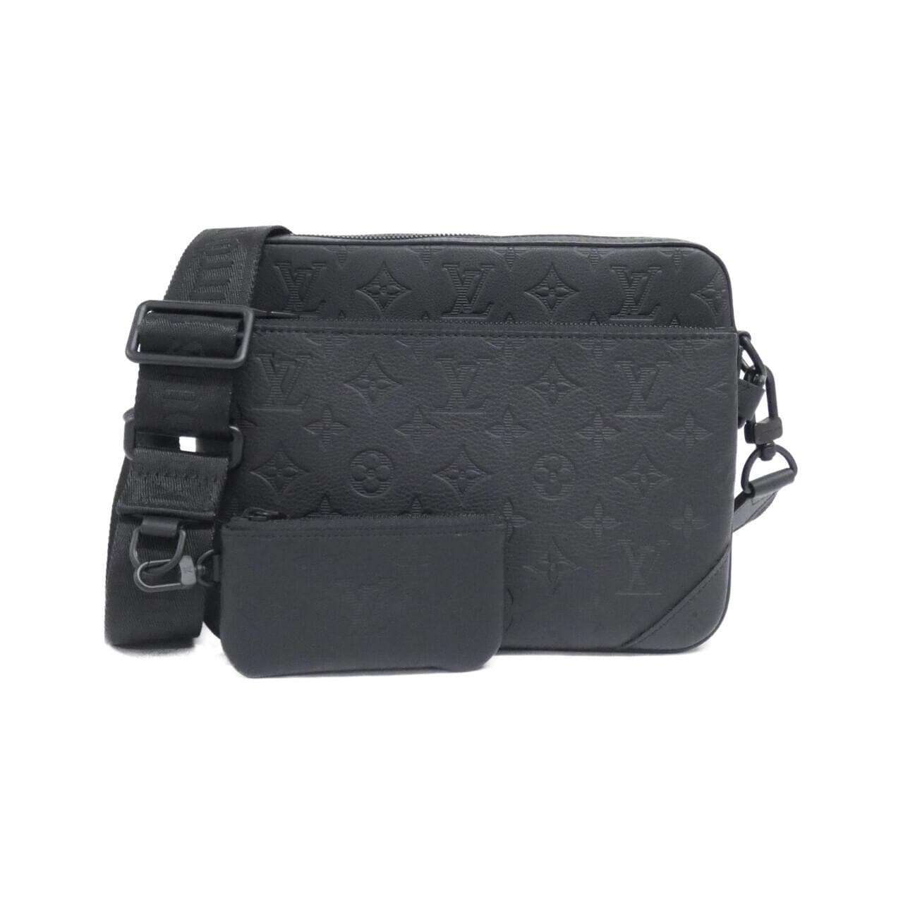 ルイヴィトン モノグラム シャドウ トリオ メッセンジャー M46602 ショルダーバッグ