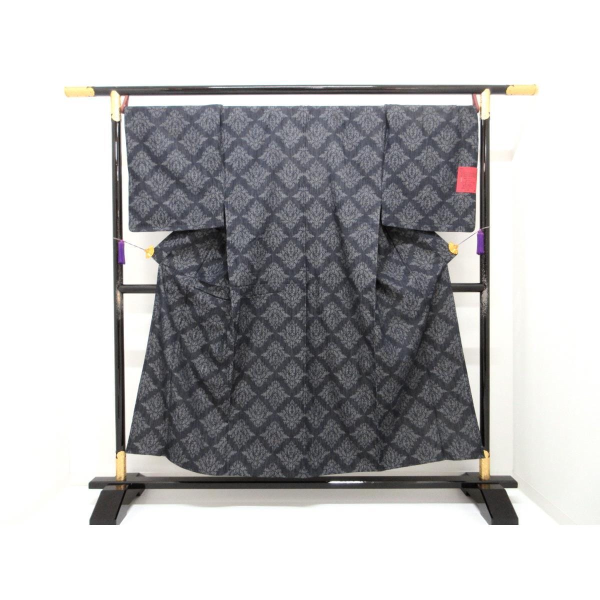 【新品】男物　単衣　岡山デニム　Ｌサイズ