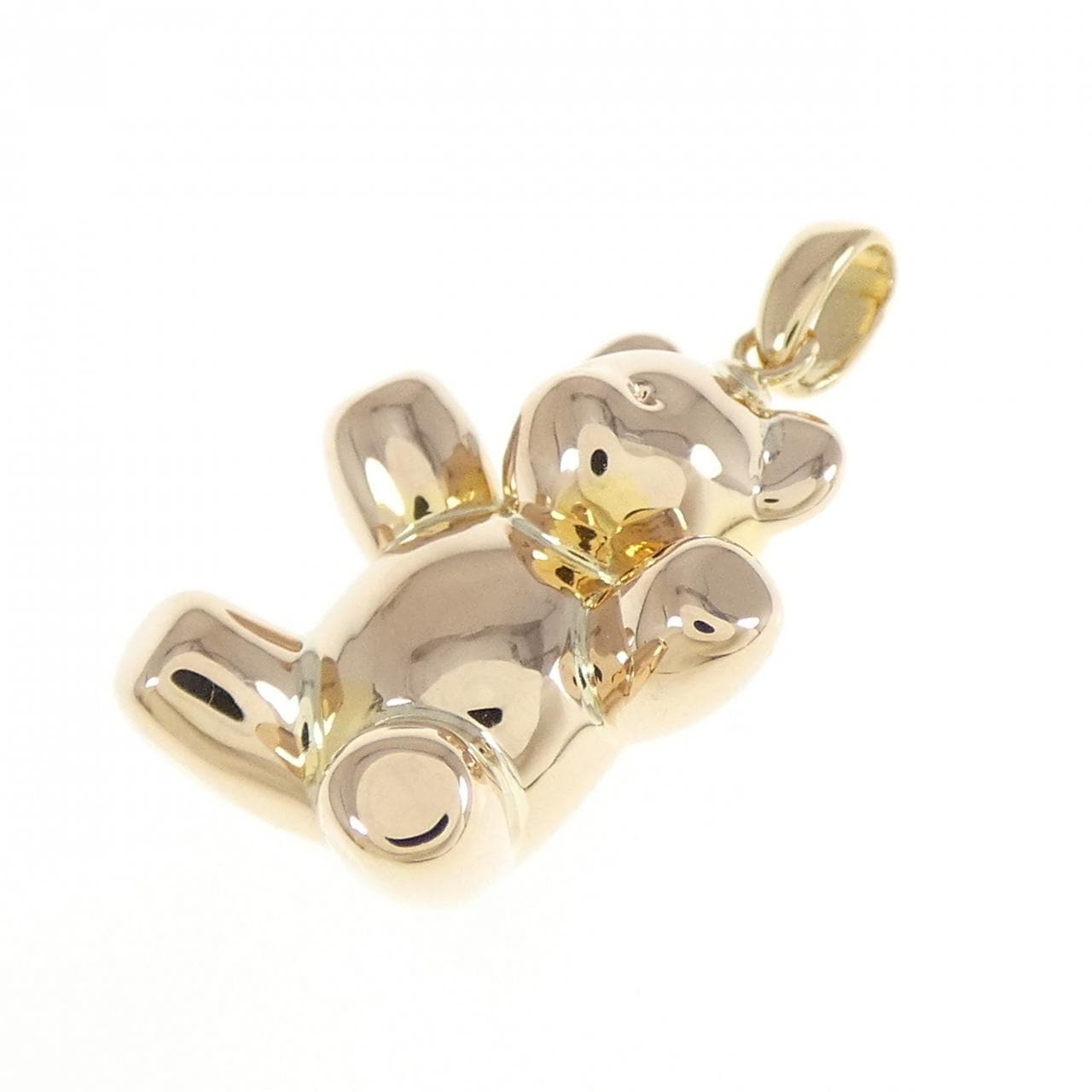 K18YG bear pendant
