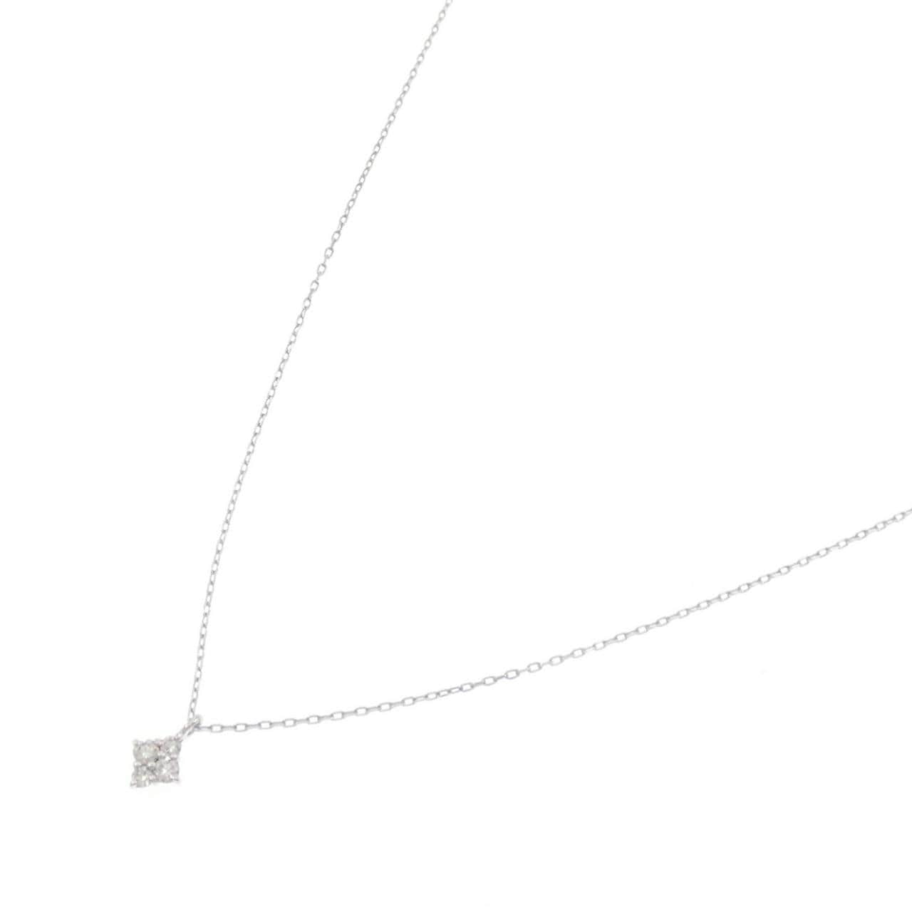 K10WG ダイヤモンド ネックレス