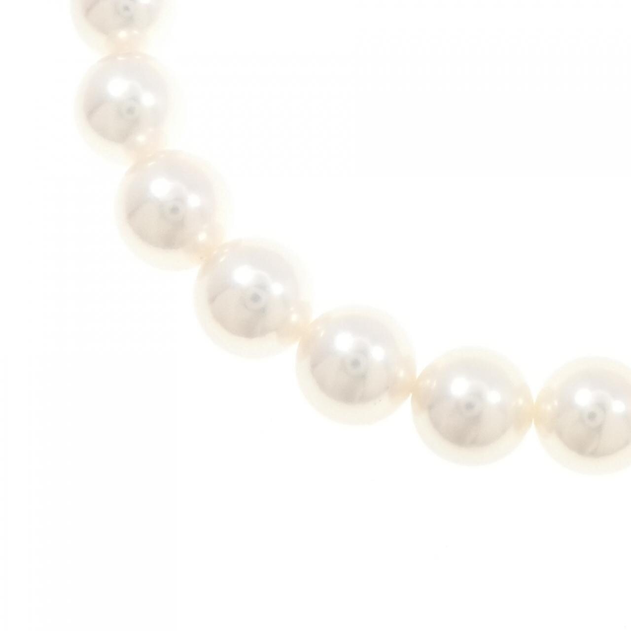 ミキモト アコヤパール ネックレス イヤリングセット 7.5-9mm