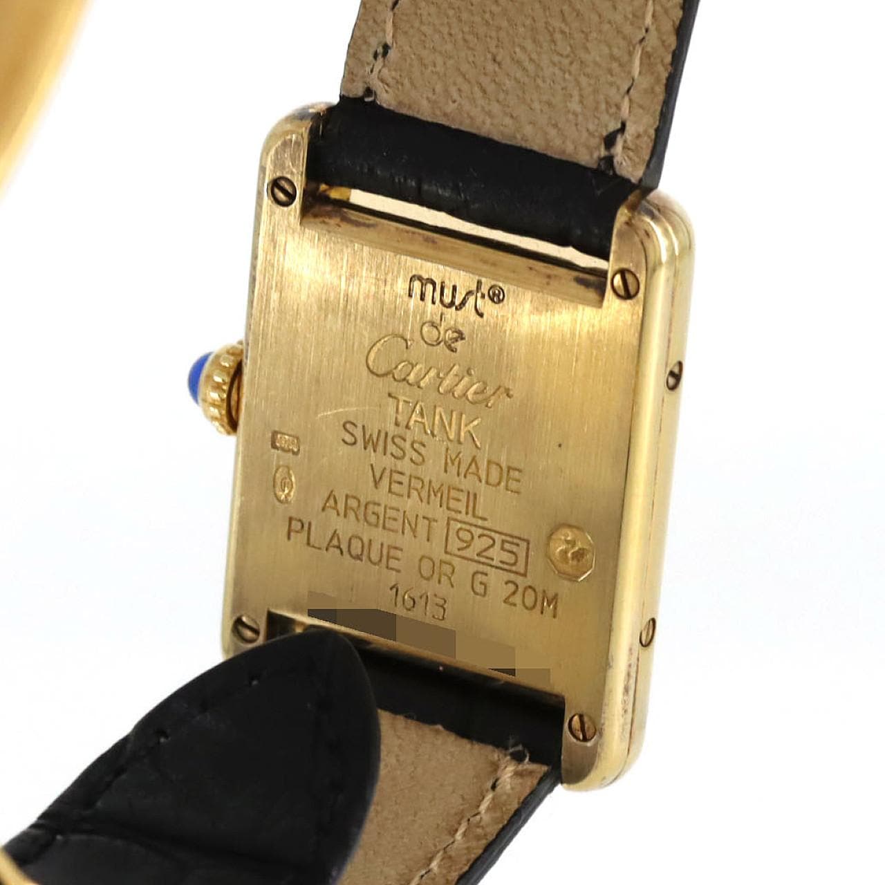 【免保养特惠价】Cartier Must Tank SM GP W1005554 GP石英