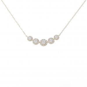 K18YG ダイヤモンド ネックレス 0.57CT