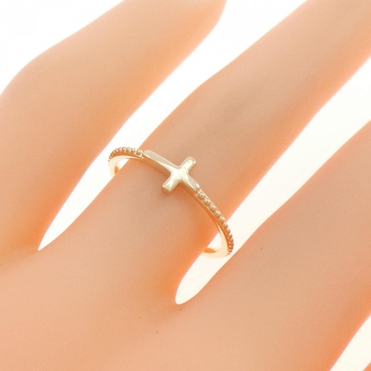 K10YG クロス リング