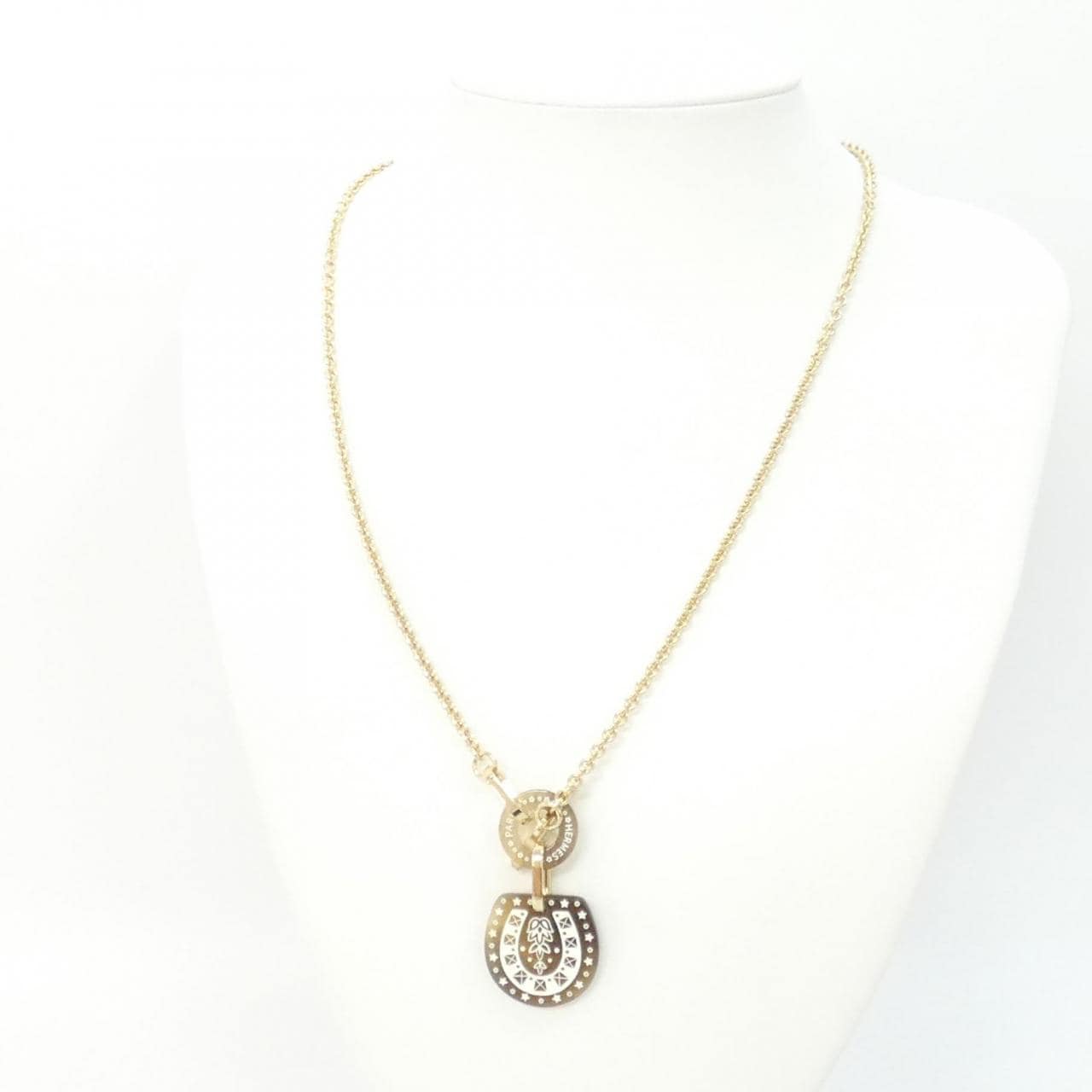 エルメス シュバル ドゥ クール PM 057070FL ネックレス