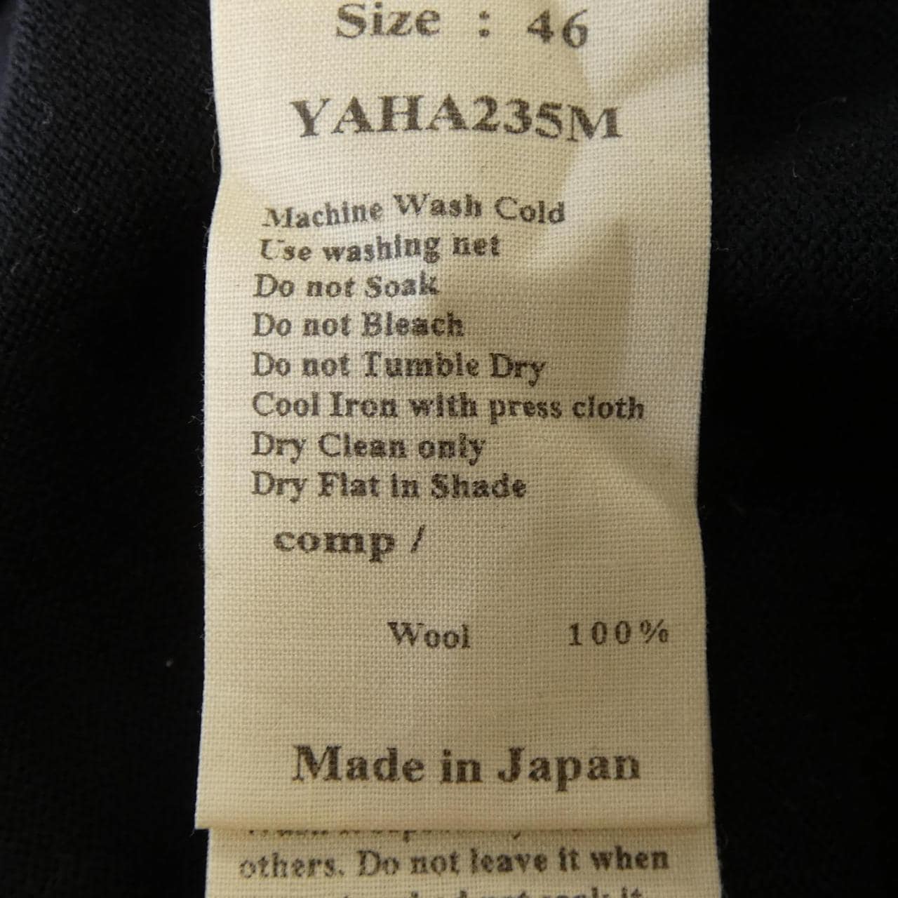 991 YAHA235M ニット