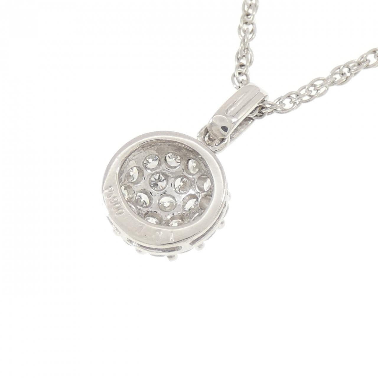PT900/PT850 ダイヤモンド ネックレス 1.01CT