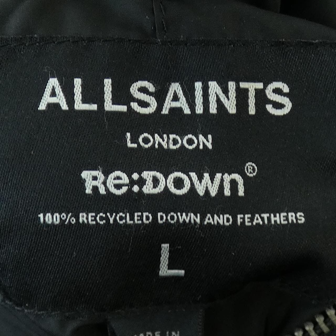 AllSaints down jacket