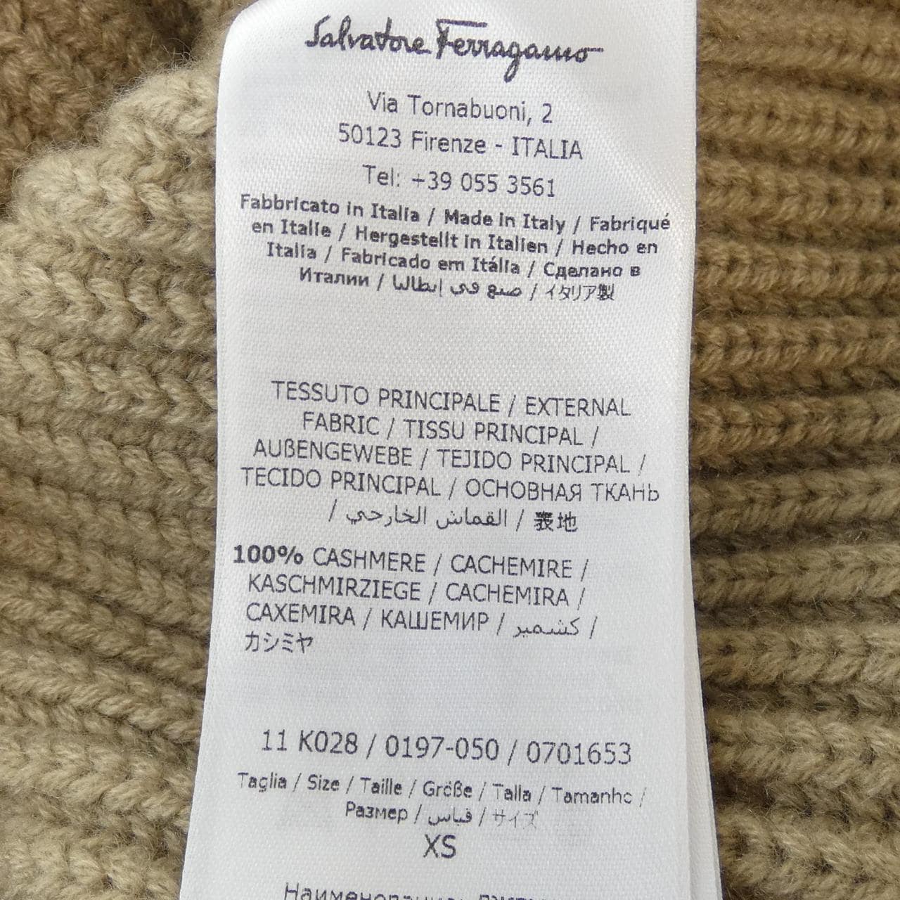 サルヴァトーレフェラガモ SALVATORE FERRAGAMO ニット