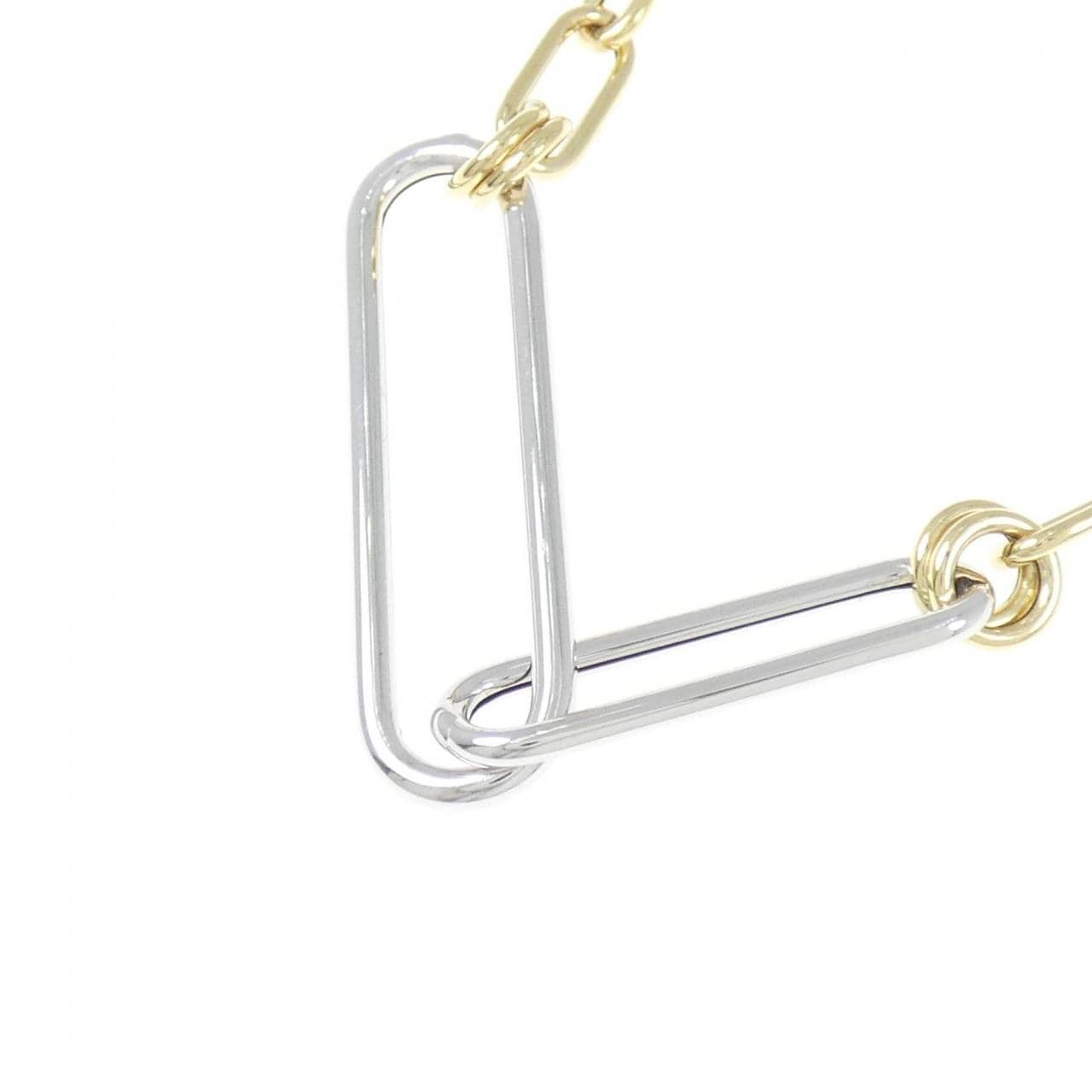 750YG/750WG necklace