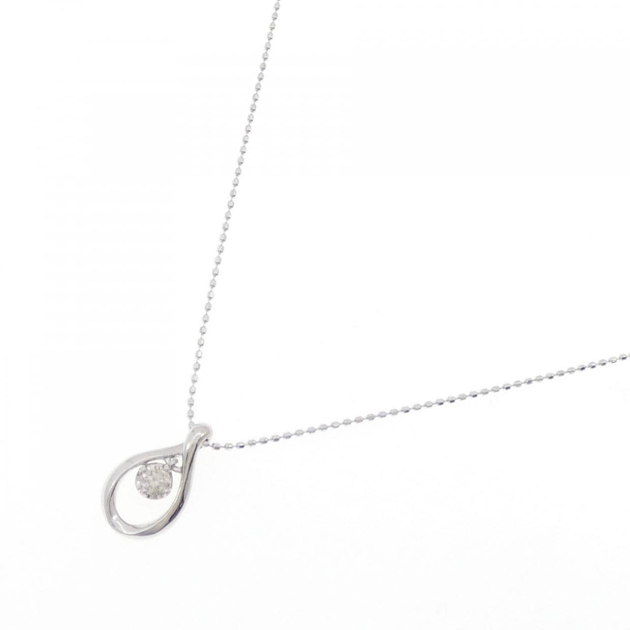 クミキョク ダイヤモンド ネックレス 0.10CT