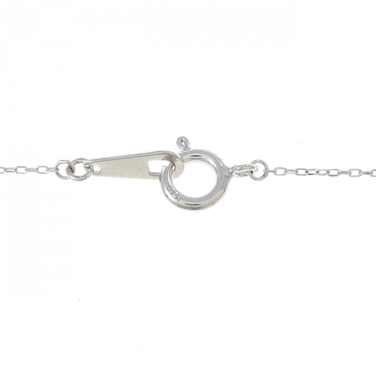 K10WG ダイヤモンド ネックレス 0.05CT