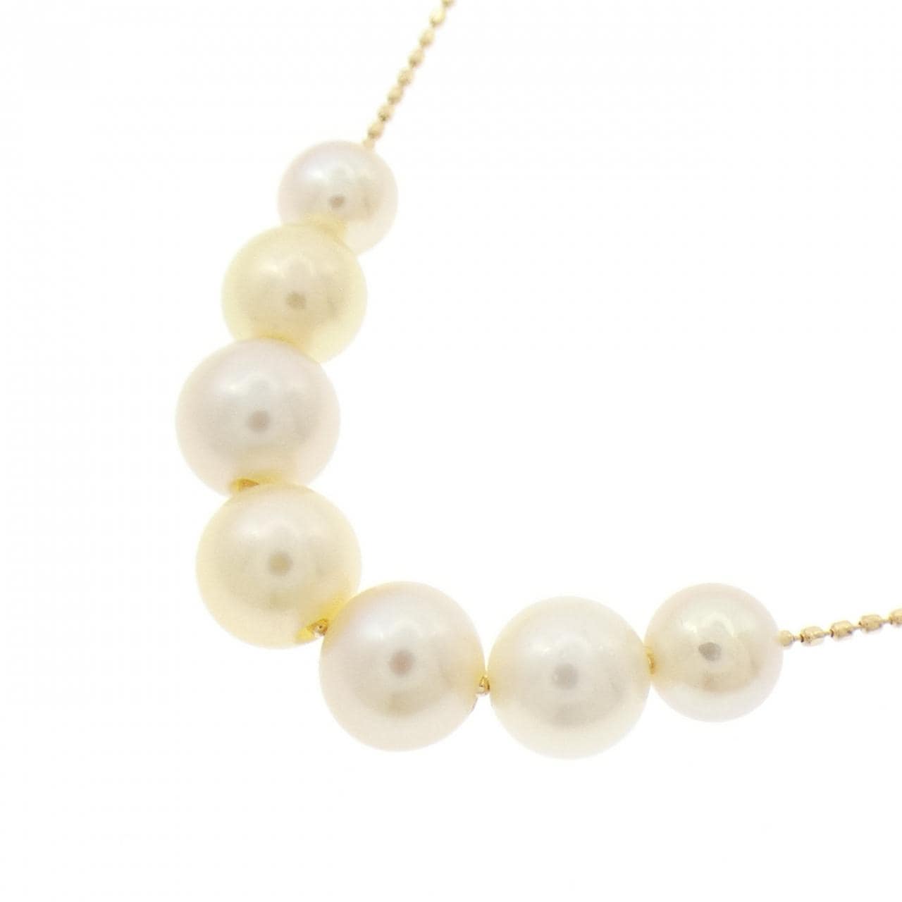 K18YG アコヤパール ネックレス