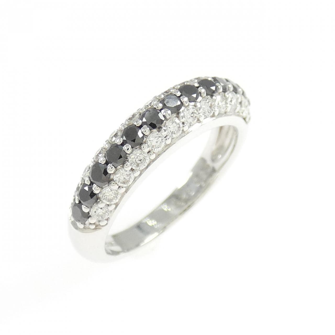 K18WG ダイヤモンド ピンキーリング 0.20CT