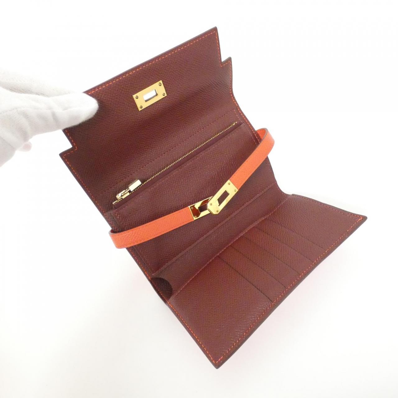 エルメス ケリー ディプライアント ミディアム ヴェルソ 073628CC 財布