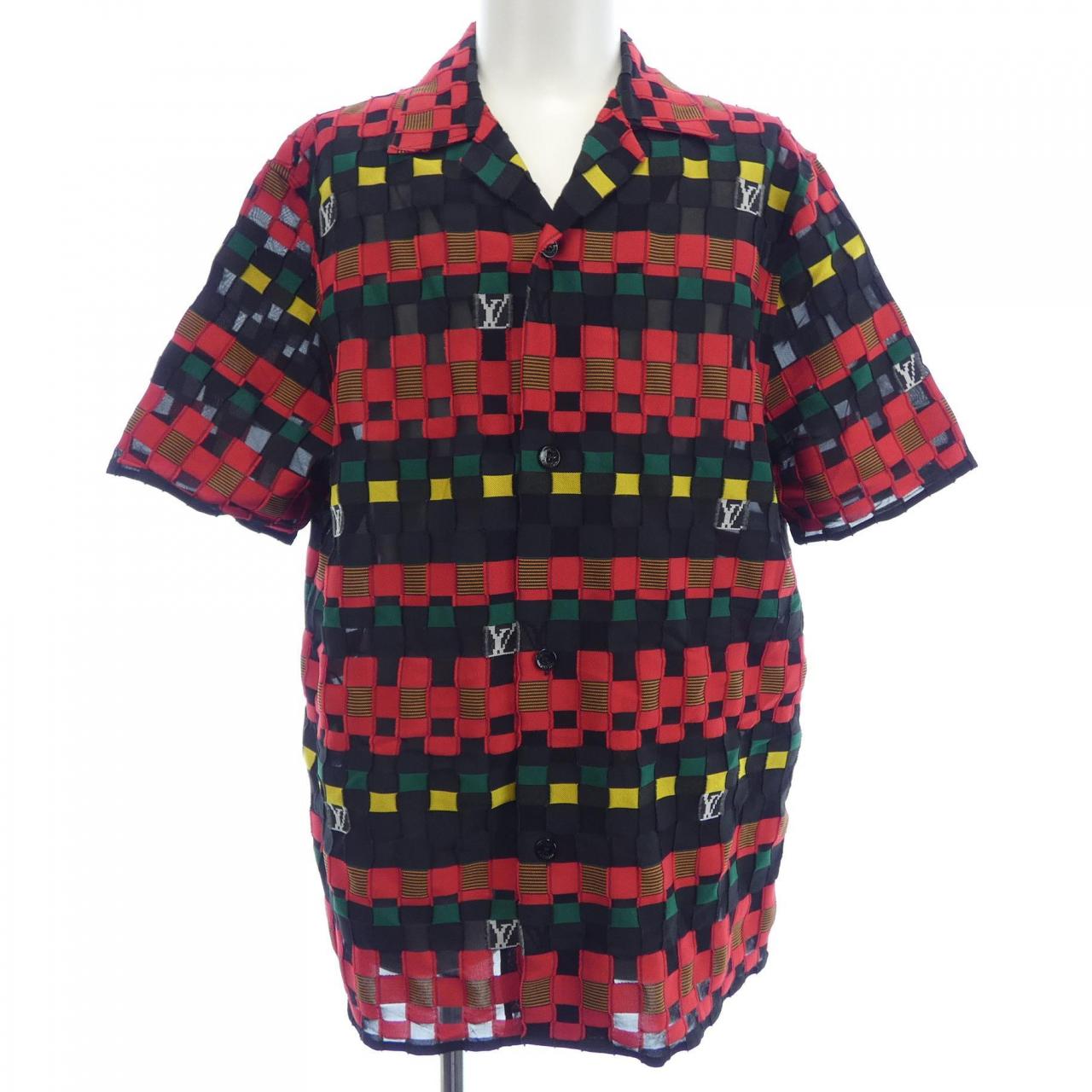 ルイヴィトン LOUIS VUITTON ハワイアンシャツ HMS87WJ87 S/Sシャツ