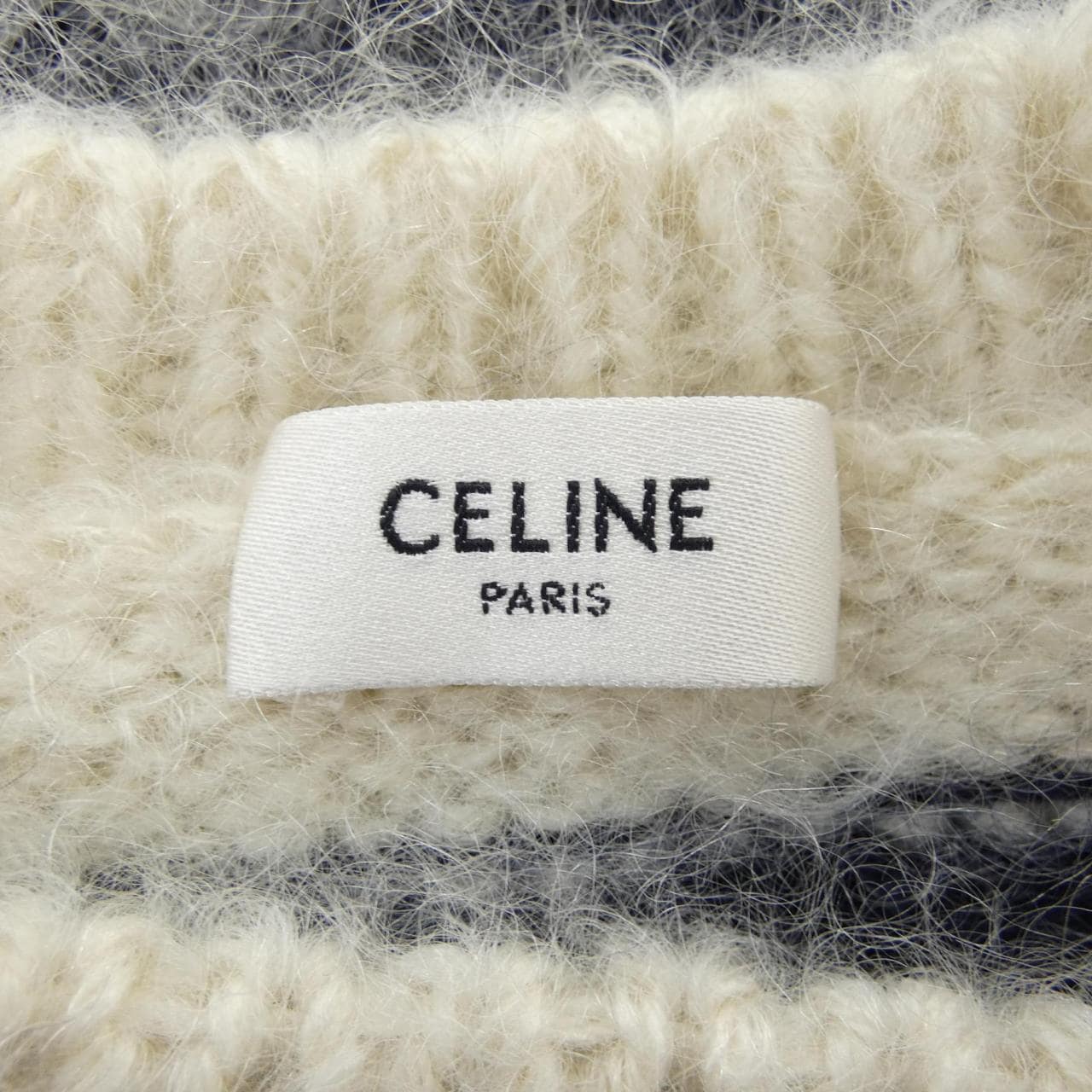 セリーヌ CELINE トリオンフ クルーネック マリニエール セーター 2AM5A743X ニット