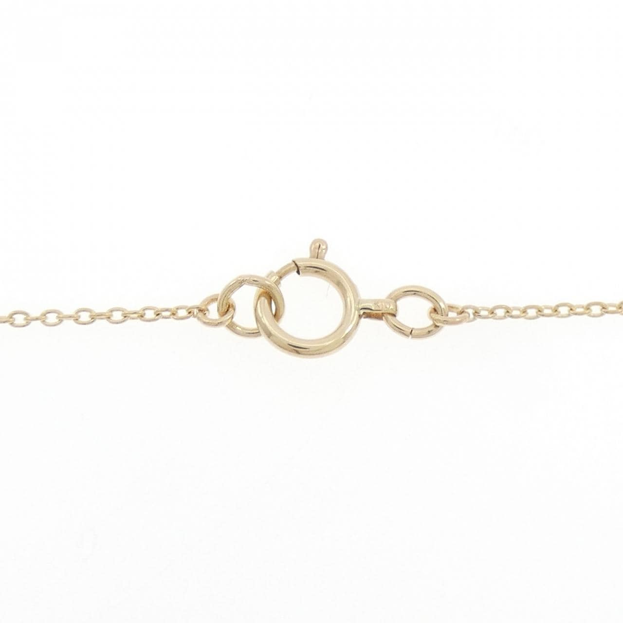 K10YG ダイヤモンド ネックレス 0.03CT