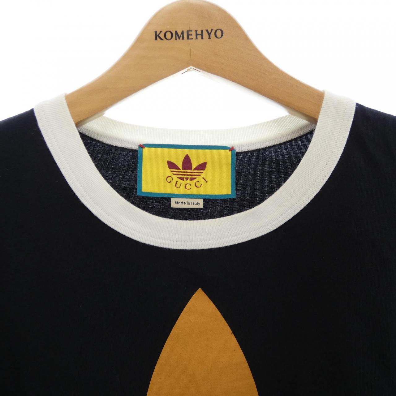 グッチ GUCCI ADIDAS 727694 XJE7J Tシャツ