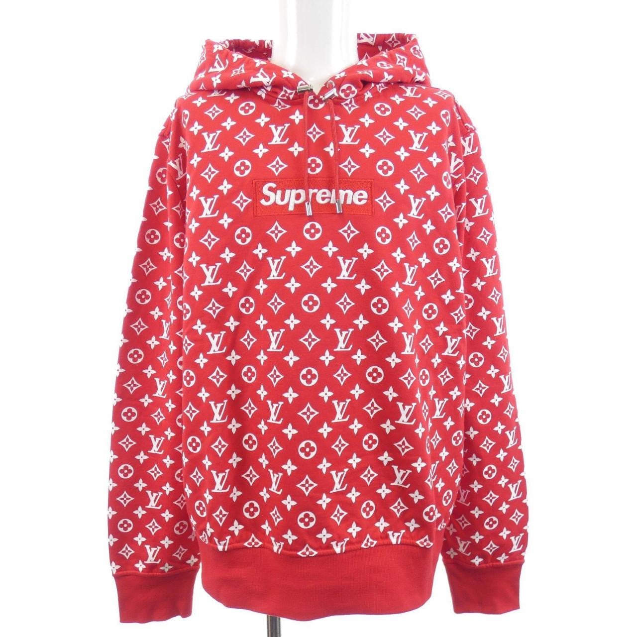 ルイヴィトン LOUIS VUITTON モノグラムボックロゴプルオーバー HDY91WJIU SUPREME パーカー