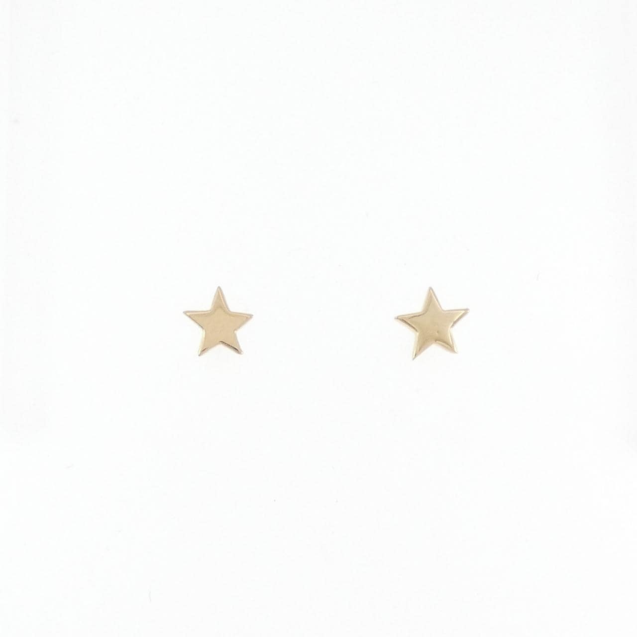 K18YG スター ピアス