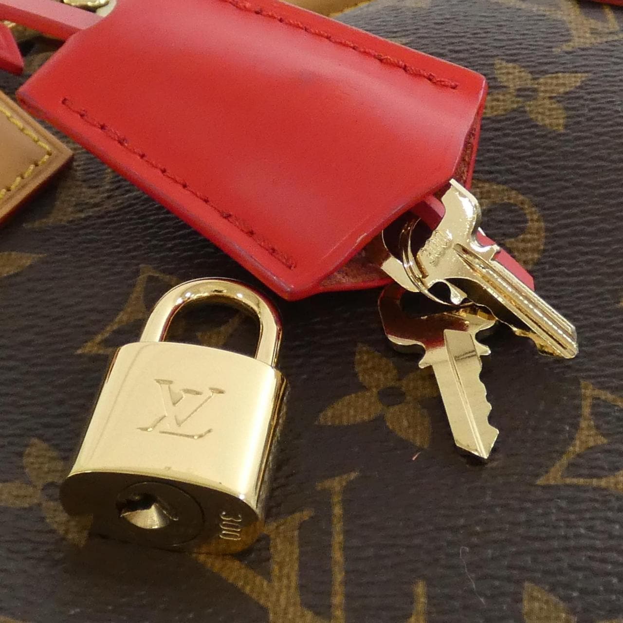 LOUIS VUITTON Monogram Speedy Bandouliere 30厘米波士顿包 M11945