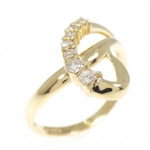 K18YG ダイヤモンド リング 0.16CT