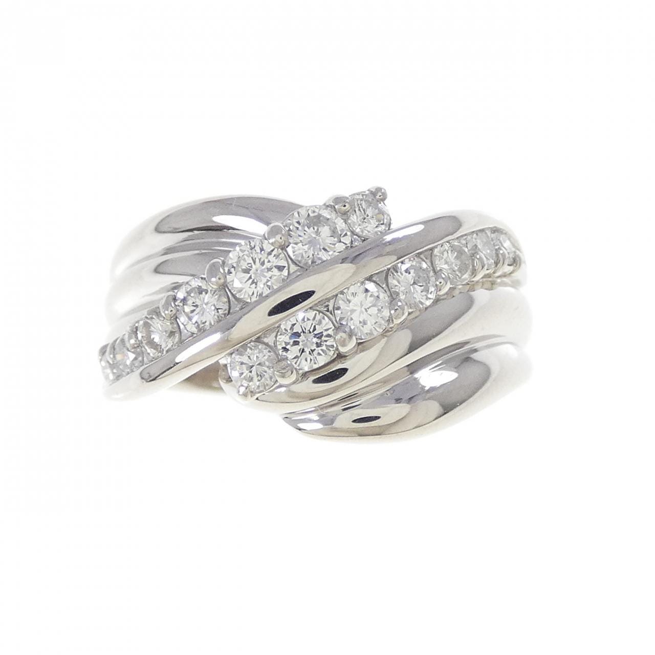 PT900鑽石戒指 0.54克拉