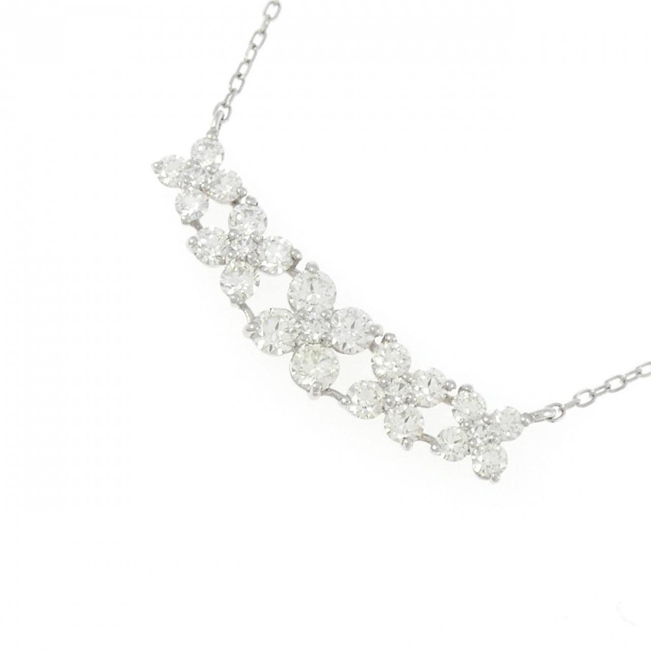 [BRAND NEW] PT Diamond Necklace 1.00CT