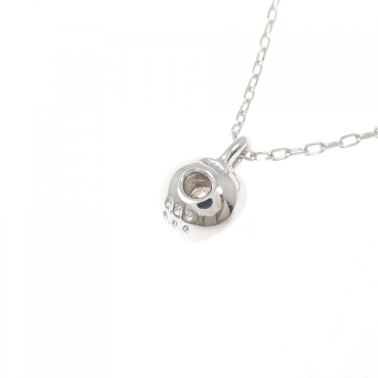 K18WG ダイヤモンド ネックレス 0.26CT
