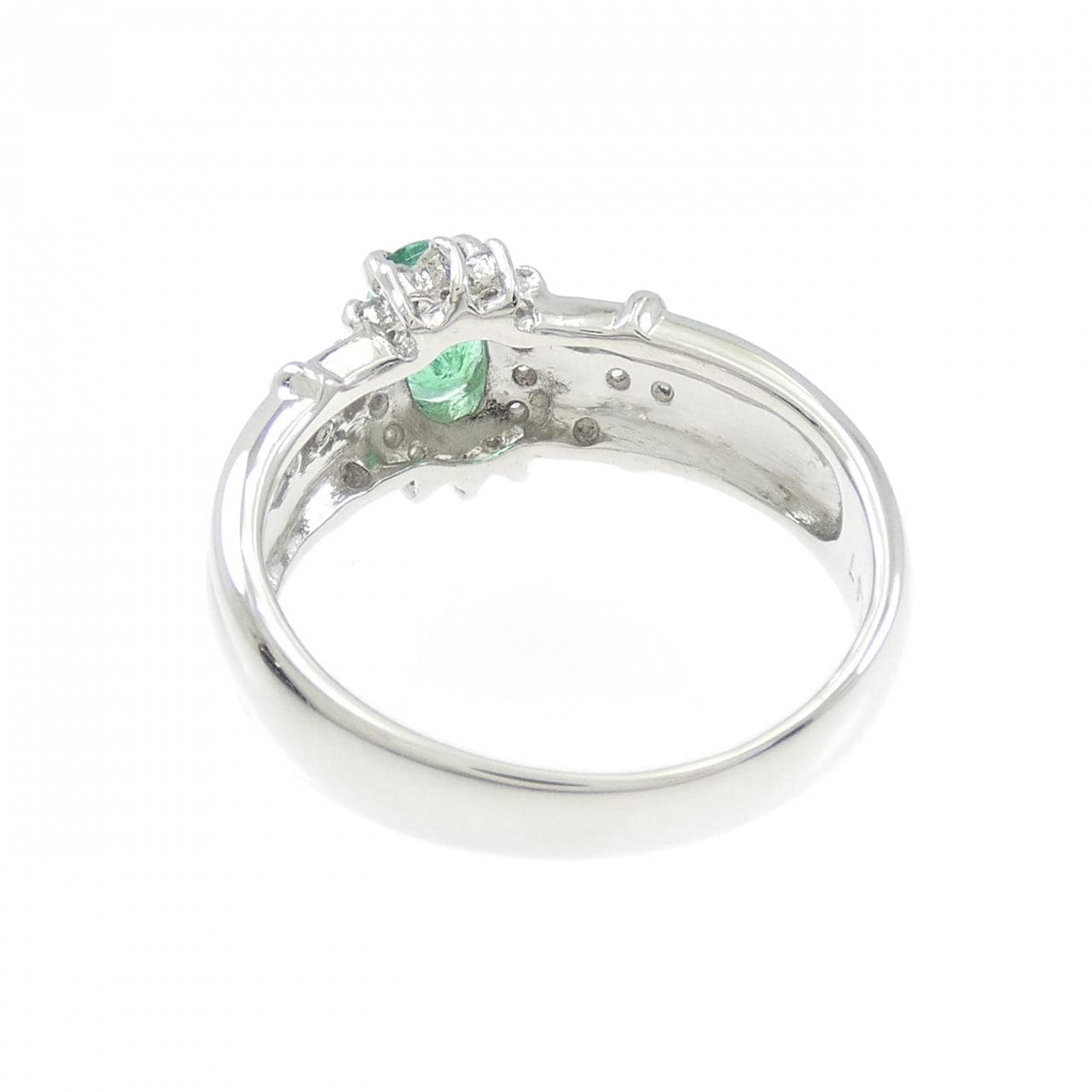 PT900 エメラルド リング 0.47CT