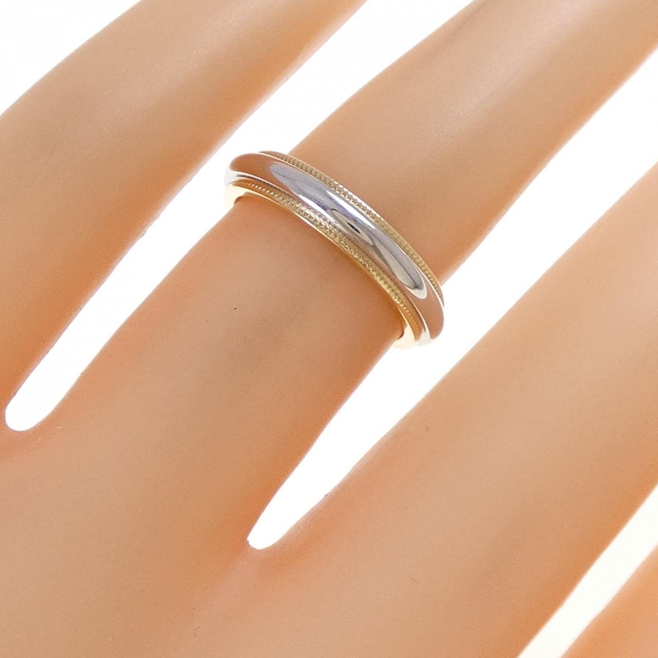 ティファニー ミルグレイン リング