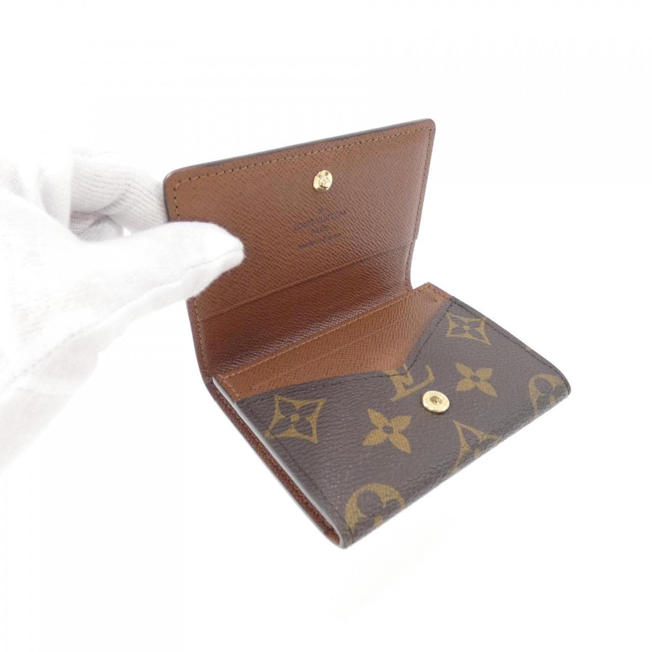 ルイヴィトン モノグラム アンヴェロップ カルト ドゥ ヴィジット M63801 カードケース
